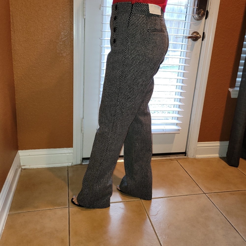 LOFT ORIGINAL DRESS TROUSER STRAIGHT THOU HIP ANS THIGH TROUSER LEG